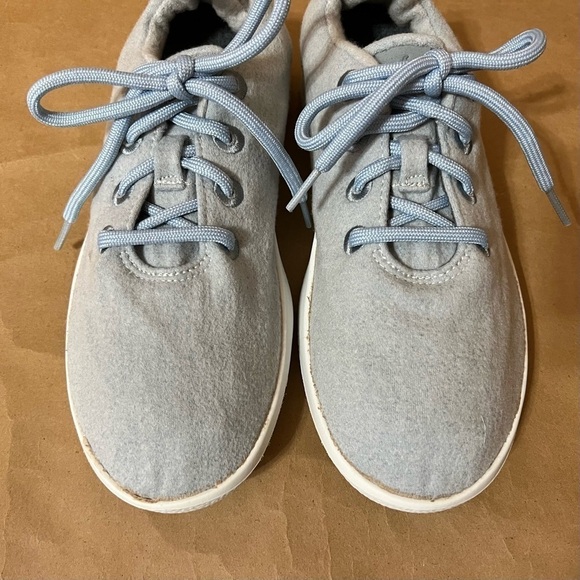 Allbirds | Women's Wool Runners Sneakers Limited Edition Frost Pale Blue Size 9 - Picture 4 of 12